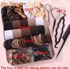 Seamless Hair Ties High Elastic Scrunchies New Ponytail Holders  Girls Hair Styling