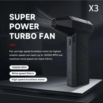 1 szt. x3 Bezprzewodowy Dmuchawa Pyłu Gwałtowny Wentylator Turbo Silnik Bezszczotkowy Przemysłowy Wentylator Dmuchawa Pyłu Samochodowy Dmuchawa Pyłu Super Moc