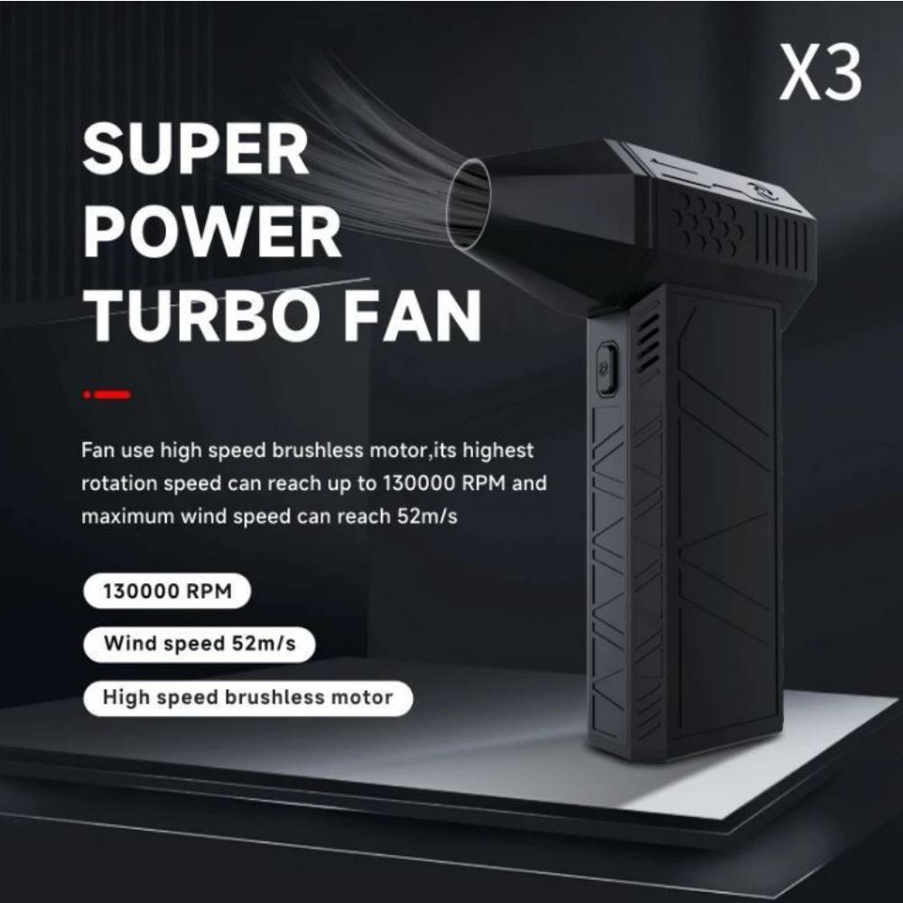 1PCX3 Wireless Dust Blower Violent Turbo Fan Brushless Motor Industrial Dust Blower Fan Vehicle Dust Blower Super Power