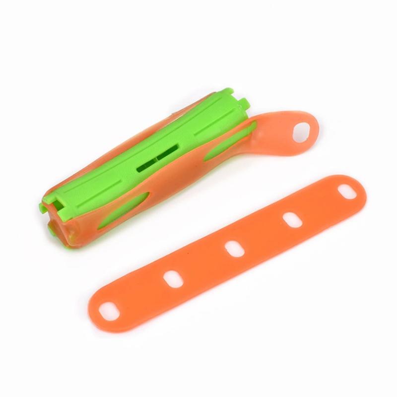 10Pcs Perm Silicone Band Heat Resistant Traceless Digital Cold Rods Elastic Hair Rings Styling Hairdressing Specialized Tools