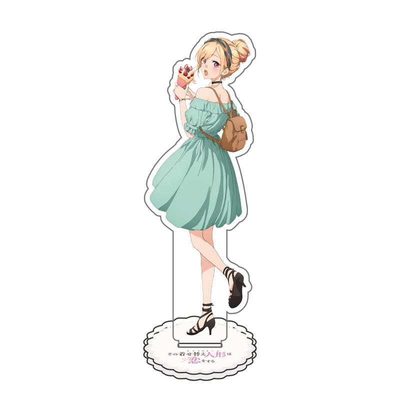 Anime My Dress Up Darling HD Acrylic Stand Figure Kitagawa Marin Gojo Wakana Model Plate Desk Decor Standing Sign Room Ornaments