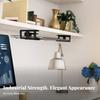 Under Desk Organizer Easy to Install Under-Desk Laptop Storage Bracket Sturdy