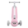 Dětská koloběžka 3 kola skládací světlo hudba výškově nastavitelná odrážecí koloběžka pro batole růžová