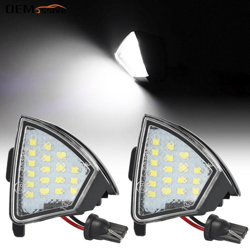Under Side Mirror Puddle Welcome Lights Plug And Play For VW Variant 5/6 vw passat cc Jetta MK3 2004-2012 2009 2011 Tuning 12v