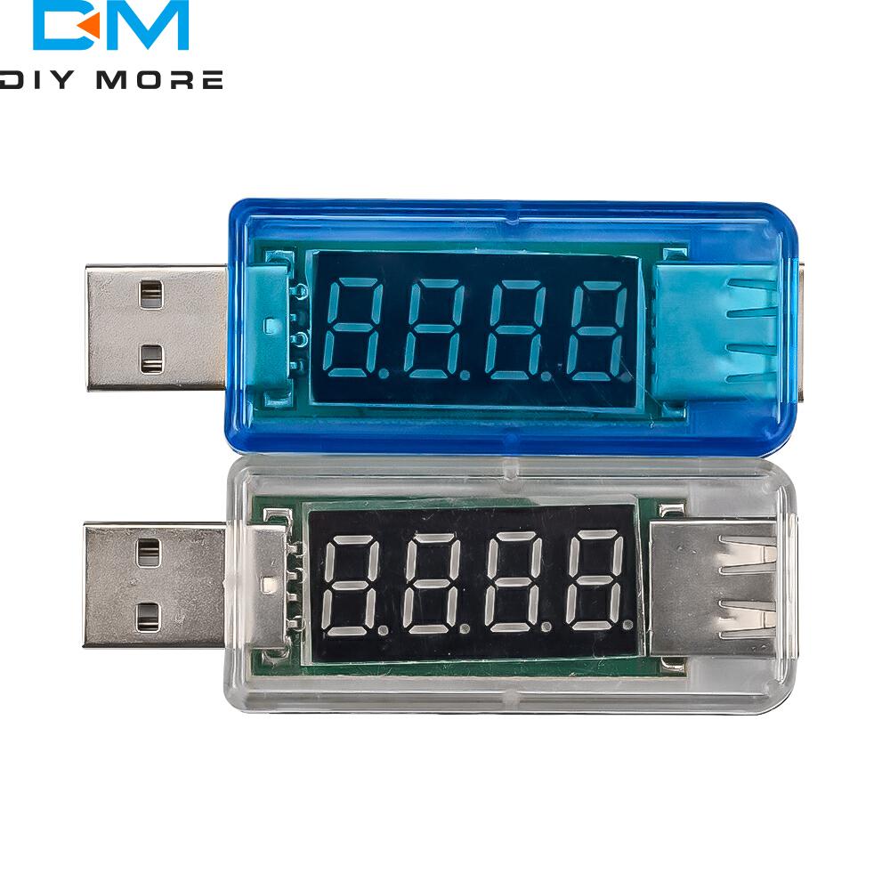 Mini DC3.3-7.5V 0A-3A USB Charging Current Voltage Tester Detector USB Voltmeter Ammeter Troubleshooting Tool
