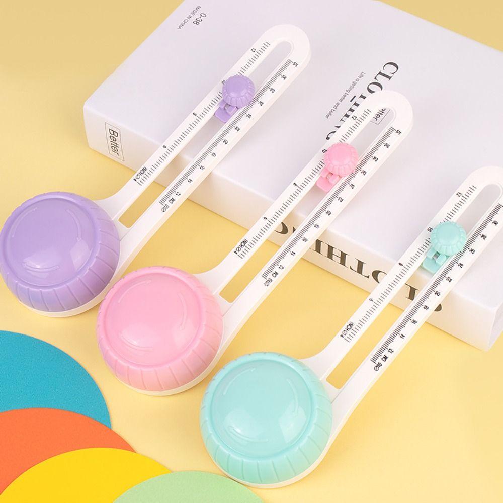 Circle Shape 360° Rotary Circle Cutter Safe Round Cutting Tool Circular Paper Cutter Cardstock