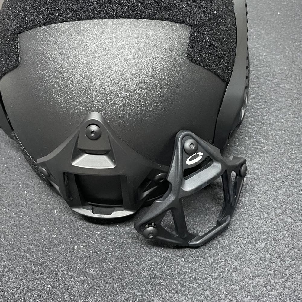 Tactical Helmet Frame Mount NVG Shroud Adapter 3 Hole Skeleton ARC Rail Lightweight Aluminum for FAST MICH Helmet