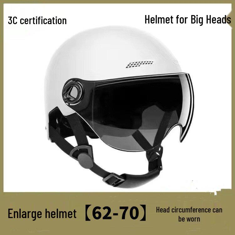 5XL Electric Bicycle Safety Helmet, 70cm Head Circumference, Unisex, All-Season, 3C Certified.