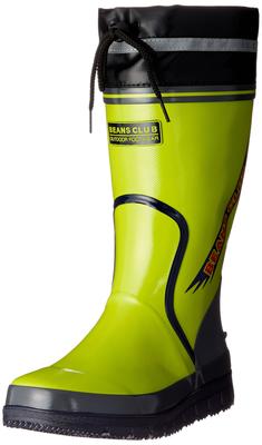 Fukuyama Rubber BEANS CLUB Mesh Color Size 3E Men's Boots, Lime, 24.0-24.5 Cm,