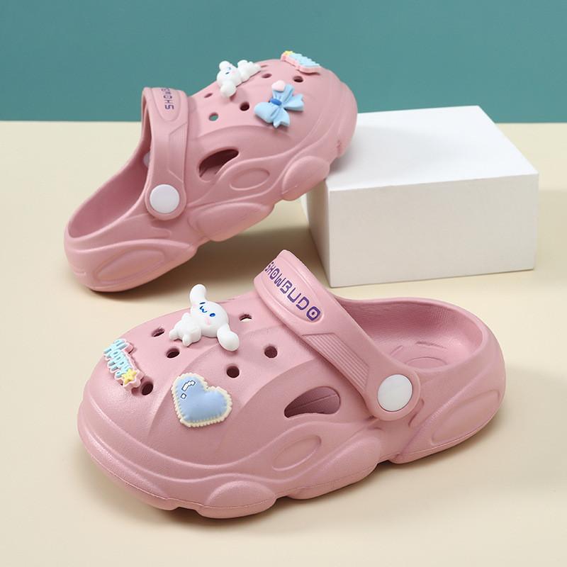 Versatile Girls Cartoon Eva Sandals For Summer Adventures With Comfy Nonslip Design Breathable