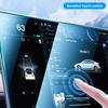 Car Rear Center Control Touch Screen Protective Film Tempered Glass Film Protector for Tesla Model 3 Highland Model Y Juniper 2025