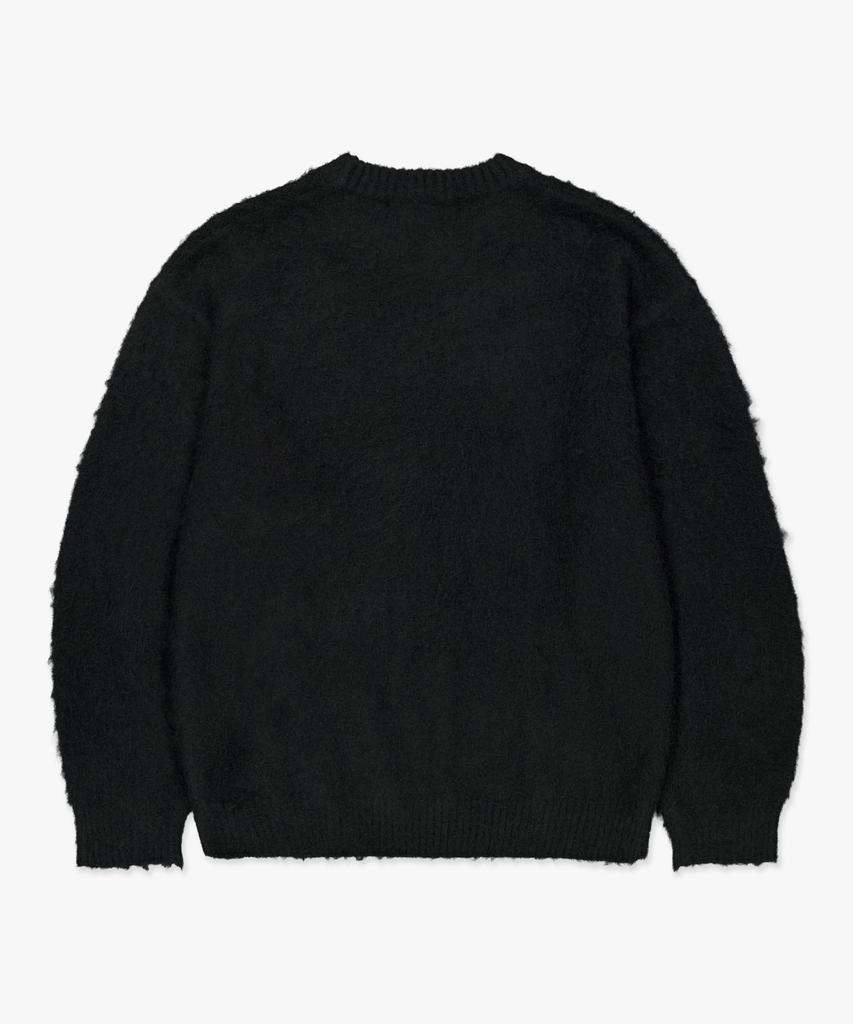 LMC Gothic Logo Brush Round Knit Black
