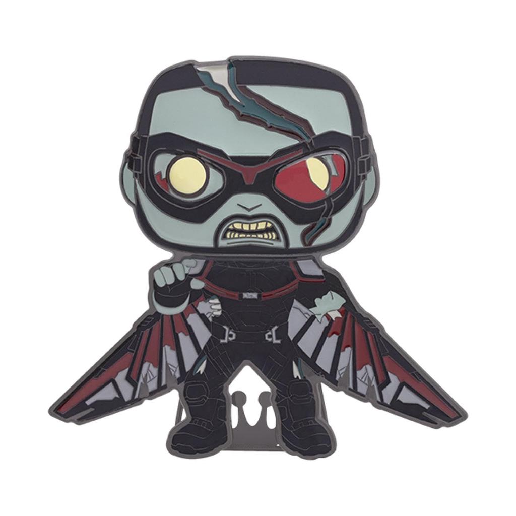 Funko Sized Pin Marvel What If Zombie Falcon Figure Pop! -