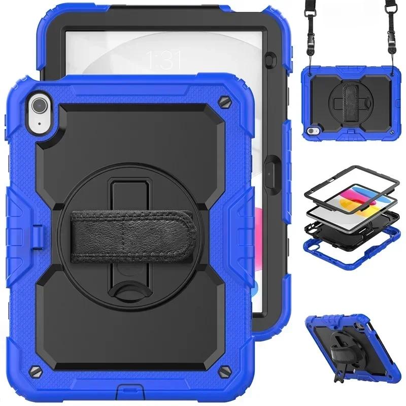 Case For iPad A16 10th 11th Generation 7/8/9th 10.2 Pro 11 12.9 Air 11 13 Air5 4 Mini 7 6 5 4 Shockproof Stand Kids Safe Cover