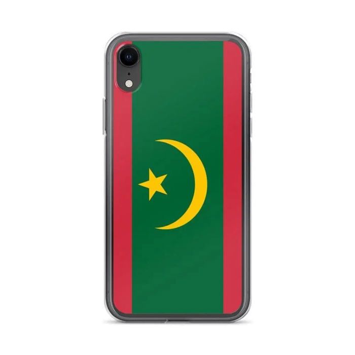 Coque Télephone Drapeau Mauritanie - iPhone XR