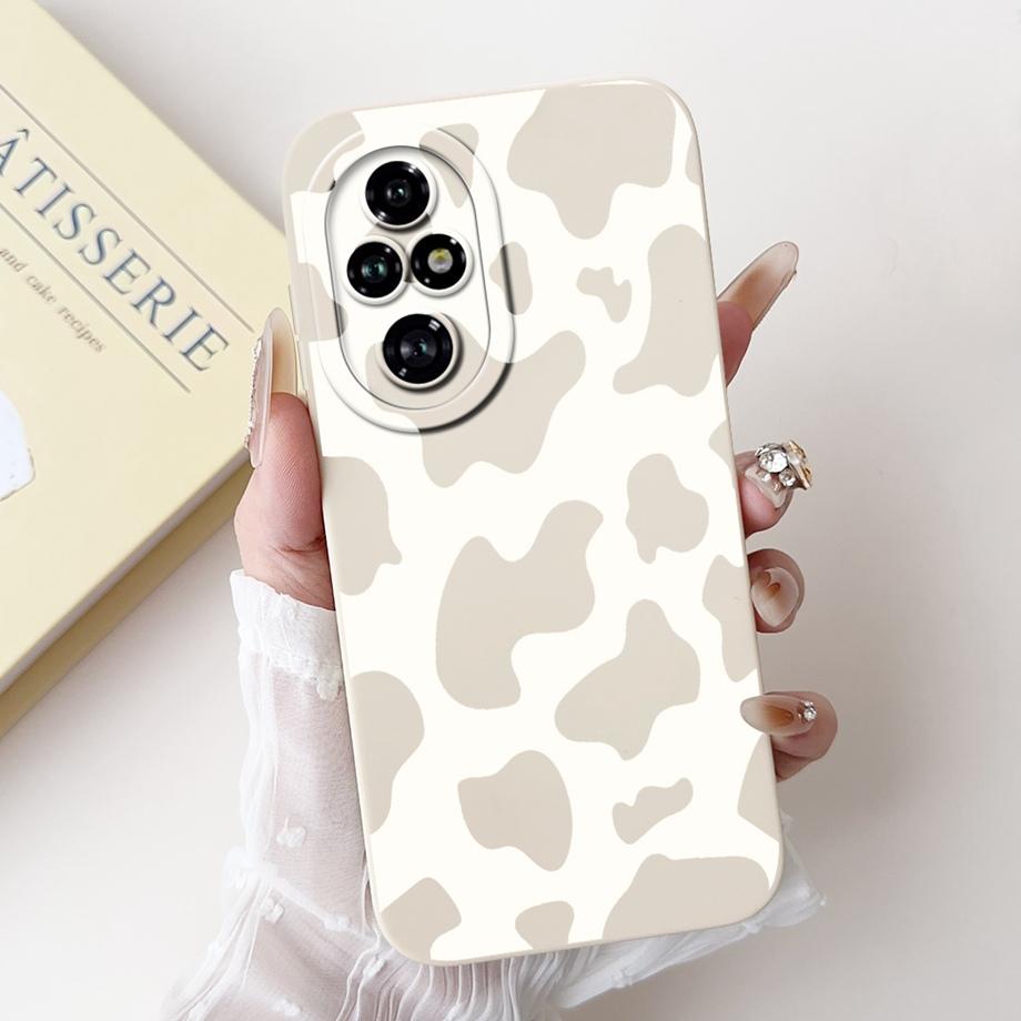 Für Honor 200 Pro 200 Lite Honor200 Hülle Abdeckung Weiches Silikon TPU Blume Schmetterling Girly Mode Malerei Honor 200Lite 200Pro