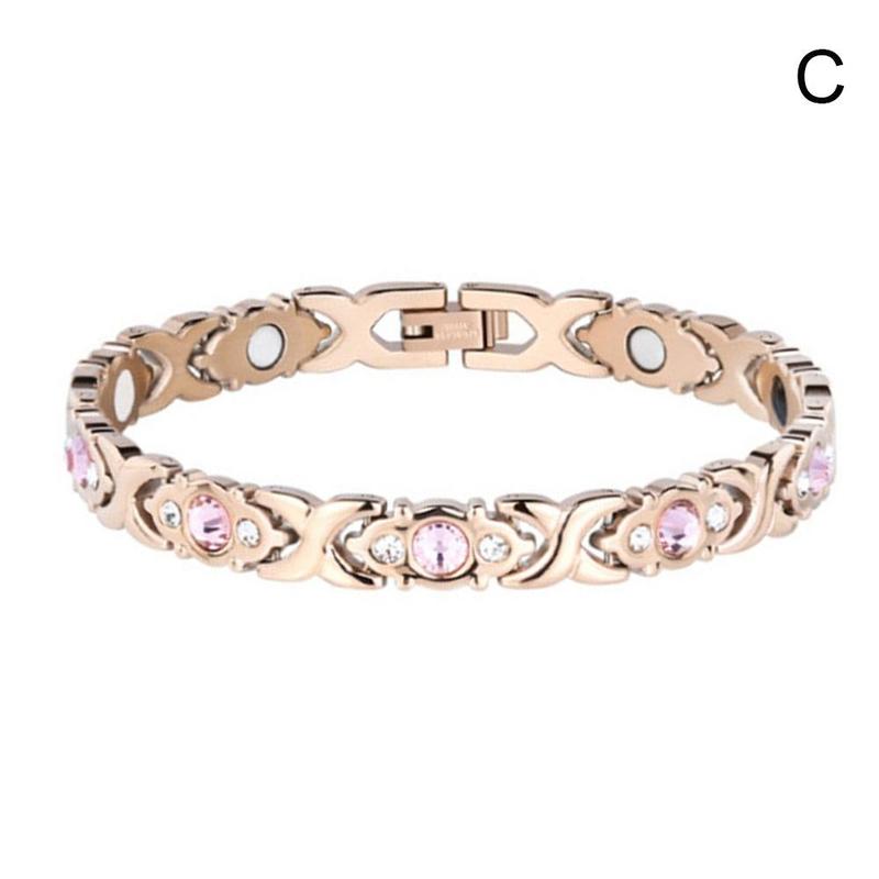 

Модный 4-цветный браслет для магнитной терапии, витой, для похудения, оздоровительные украшения, регулируемый дизайн, удобный в носке, Fashio