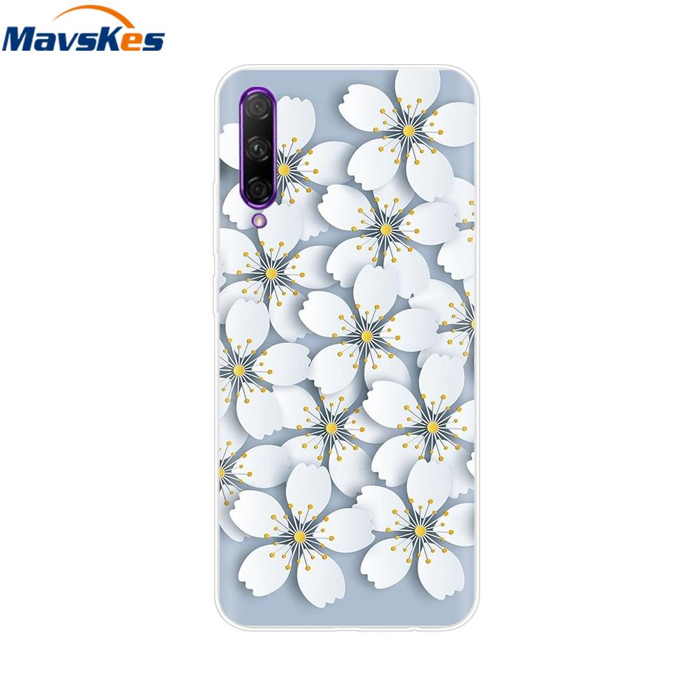 For Huawei P Smart Pro Case Cute Candy Painted Cover Soft Silicone Phone Case For Huawei P Smart Pro 2019 Cover Coque Bumper