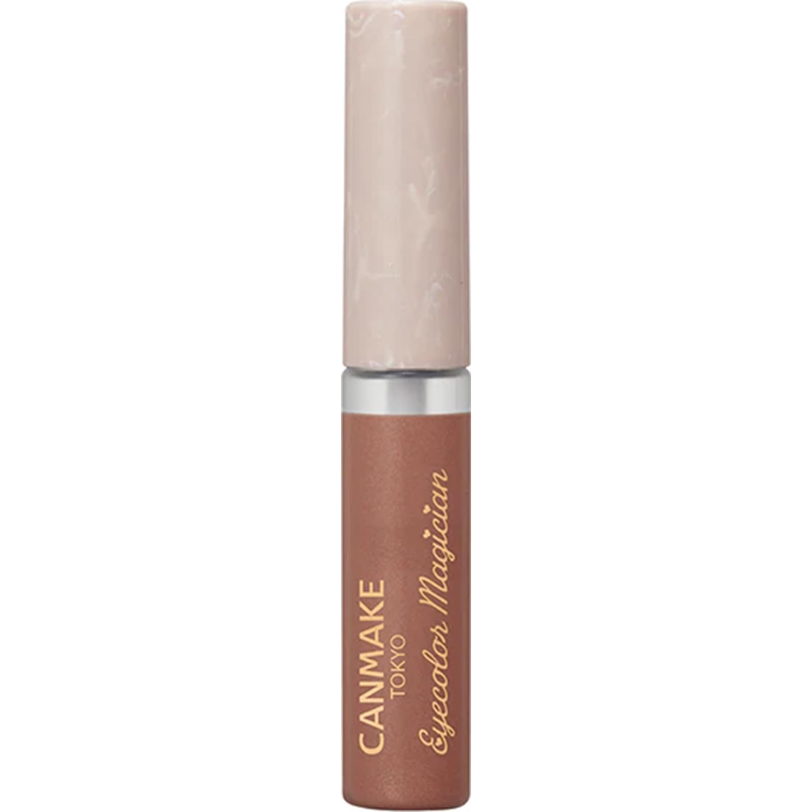 Canmake Eye Color Magician 06 Жидкий Перламутровый Розово-Коричневый  Цуёгари  3,5 мл Тени для век, Глиттер,