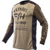 Herren Frühling Sommer T-Shirt Mountainbike Uniform Radsportanzug Langarm Schnelltrocknend Atmungsaktiv Rennrad