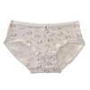 Women's 7A Antibacterial Cotton Underwear - Cute Print, Breathable, Japanese Style, Mid-Waist, Hip-Hugging Teen Girl Panties