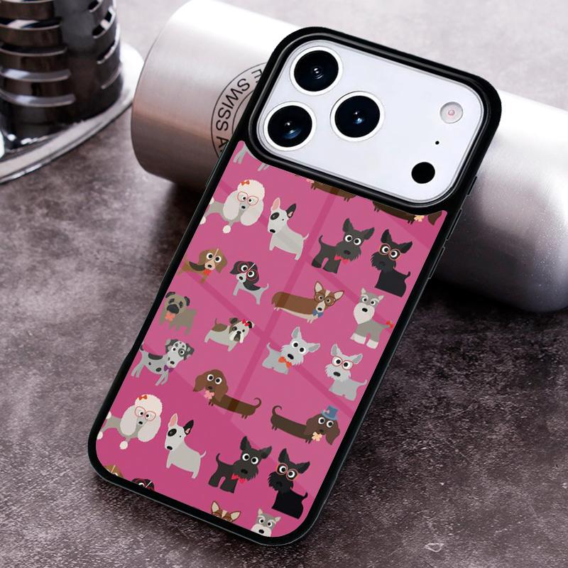 

Dachshund And Flower Phone Case For iPhone 17 16 15 14 13 12 11 Pro Max Plus 17Air Soft Silicone Cover iPhone 11 Pro