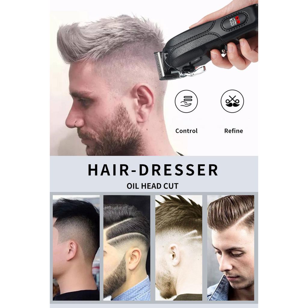 Electric Hair Clippers Cordless Hair Trimmer Men s Haircut Kit with 13 Guide Combs Hair Trimming Styling & Grooming Kit