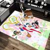 1pc Sailor Moon Anime Cartoon Design Office Chair Mat Non-Slip Carpet for Home Decor, Living Room, Bedroom, Game Room - Perfect Gift for Fans.O012