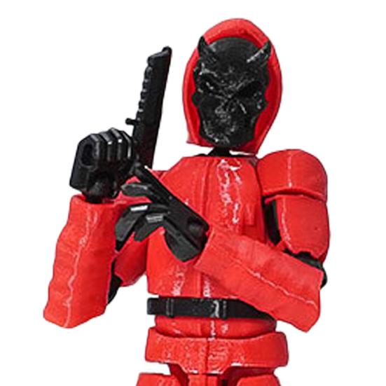 Posable Skeleton Model Puzzle Assembly Skull Toy Halloween DIY Articulated