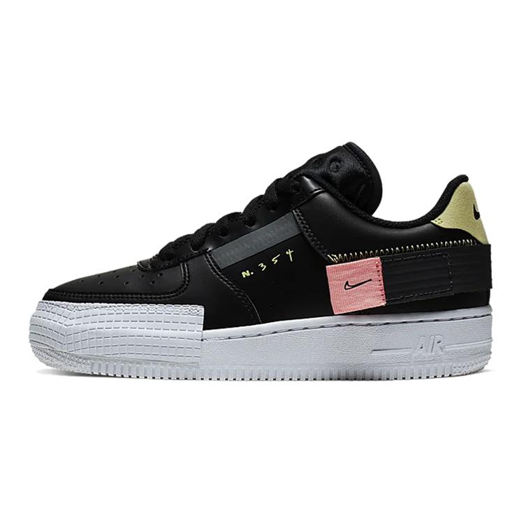 

New Nike Air Force 1 Low Type Black GS BQ4793-001 35.5