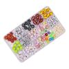 Creative Toys for Kids Rainbow Color Acrylic Beads Jewelry Making Supplies Handmade Bracelet Necklace Accessories