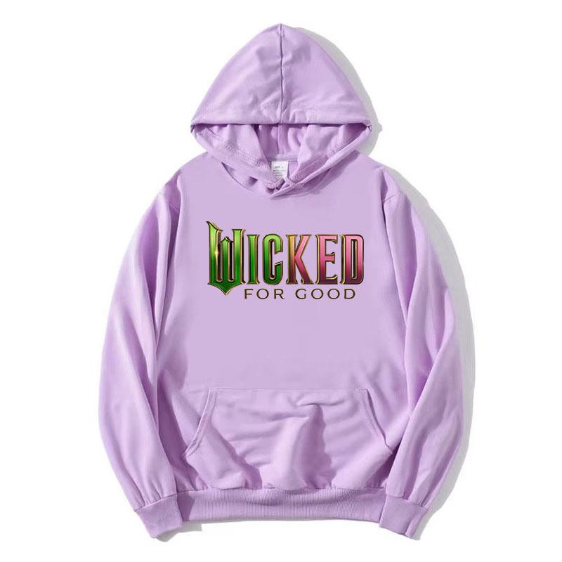 Wicked: for Good The Soundtrack Hoodies Graphic Cynthia Erivo Ariana Grande Sweatshirts Winter Fleece Long Sleeve Pullover Women