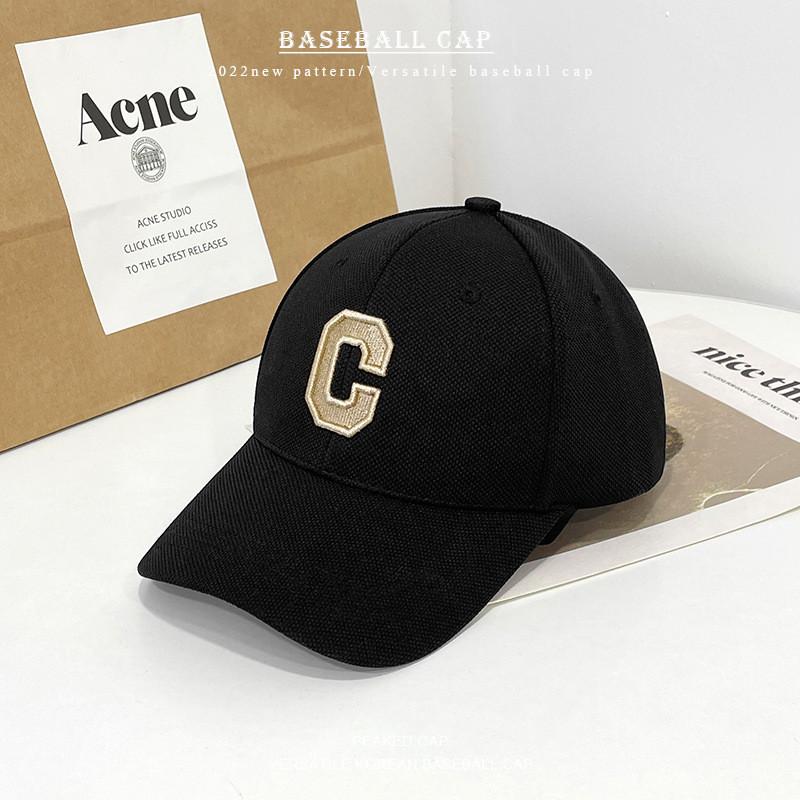 Cotton Simple Adjustable Baseball Hat For Women Summer Sun Cap Protection