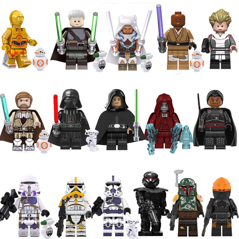 Star Wars Building Block Figures 16-piece Set Ornament Toy