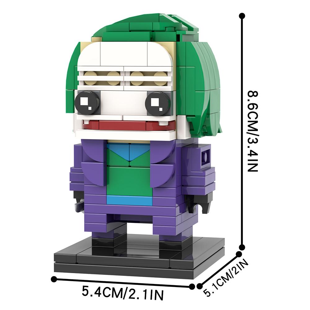 

MOOXI Movie Series 161Pcs MOC Bricks Figures BrickHeadsed Building Blocks Kids Education Toys For Children Birthday Gift MOC7178