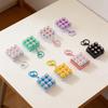 9 Tasten Tastatur Taste Spielzeug Katzenpfoten Fingerknopf Stressabbau Spielzeug Mechanische Tastatur Tastenkappen Schlüsselanhänger Büro Dekompression Ruhe