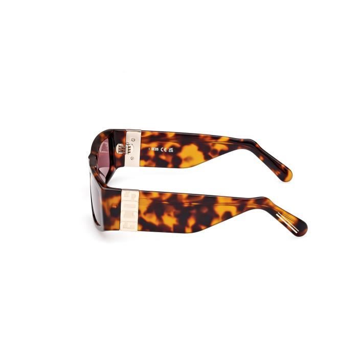 Lunettes De Soleil - GCDS - GD0037 - 52S Dark Havana - ACETATE - Unisex