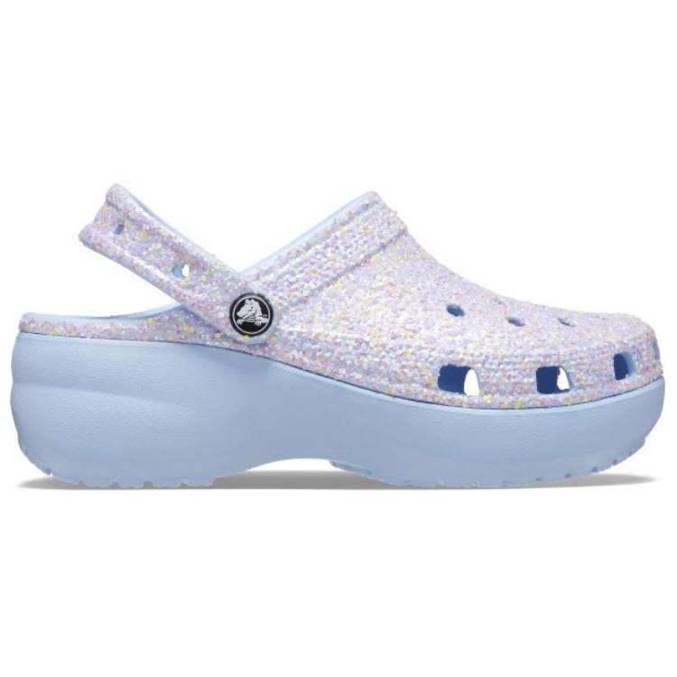 Crocs EVA Breathable Clogs Women's Blue Purple 207241-4NT