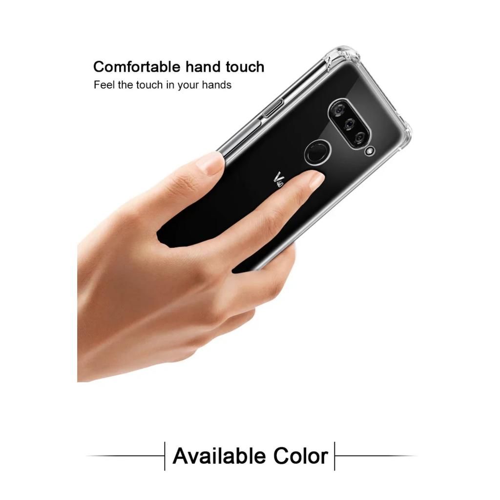 Custodia Ammortizzante Air Cushion per LG G8S G8 G7 Fit V50 V40 V30 Thinq Q60 G6 Airbag Copertura in TPU LG G7 G8S