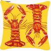 Colorful Sardine Lobster Fish Ocean Animal Cushion Cover Car Throw Pillow Case For Sofa Car Christmas Gift