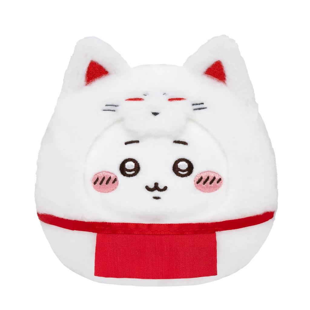 Chiikawa Mogumogu Honpo Fushimi Store Exclusive Inari Daruma Plush Toy Chiikawa