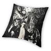 MONSTERS Dracula Pillowcase Soft Polyester Cushion Cover Decoration Spooky Wolfman Frankenstein Throw Pillow Case 45cm 18x18In