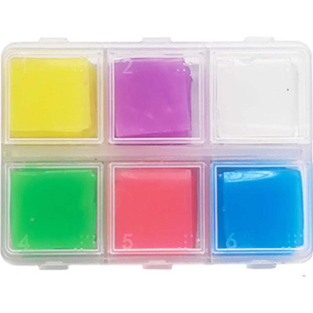 DIY Diamonds Painting Tool Art Craft 30pcs Embroidery Cross Stitch Drilling Mud 2x2cm 6 Colors Diamond Painting Wax For Drawing