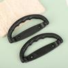 2Pcs Black Plastic Luggage Handle Suitcase Strap Pull Air Case Carrying Air Bag Grip Anti-Slip Knob Box Replacements