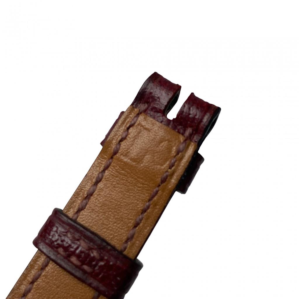 Used HERMESOther accessories Red series leather Women