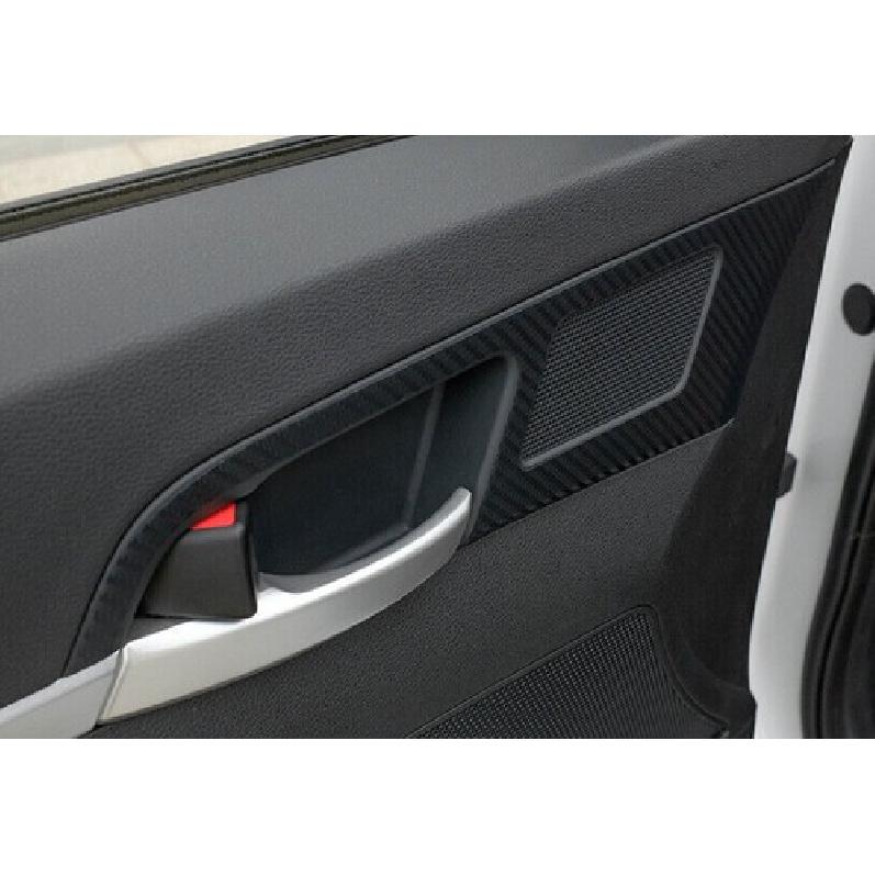 For Hyundai Elantra 2017- Sticker Carbon Fiber Inner Door Handle Cover Trim