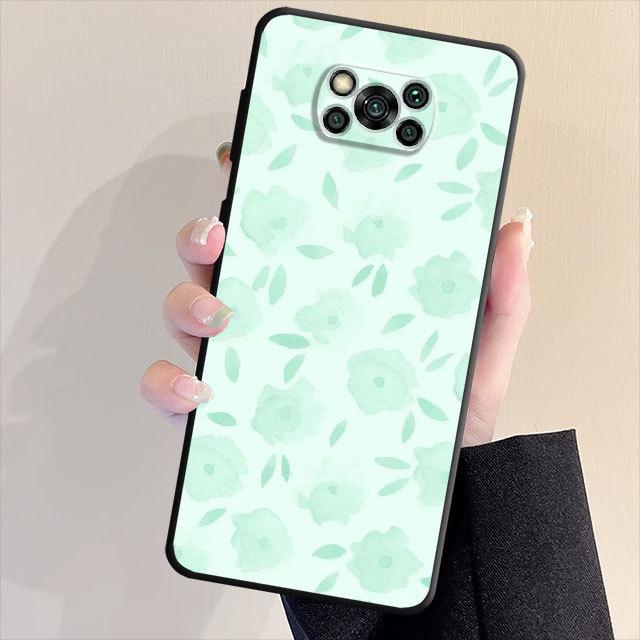 Silikonowe matowe etui do Samsung Galaxy S21 S22 S20 Note 20 Ultra 10 Plus 8 9 S23 S22 Ultra 5g Note20 S20 Piękne etui z kwiatem