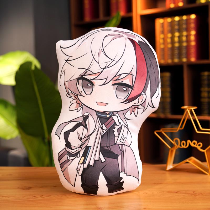 Non-Toxic 45Cm Arknights Pillow Game Amiya Lappland Gladiia Pillow Double Sided Printing Cushion Plushies Cute Fans Gifts Home Decoration