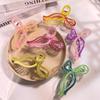 New Ribbon Bow Hair Claw Clips Women Shark Jelly Clear Hairclip Girl Hairpin Crab Barrette Clamp Hair Accessories