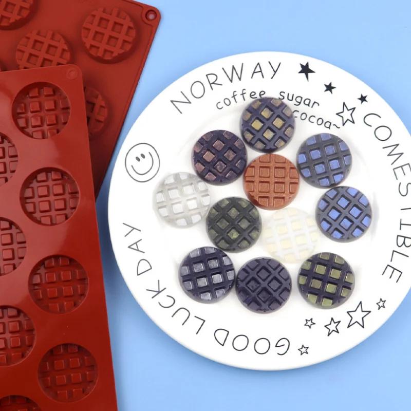 18 Waffle Silicone Mold DIY Square Love Waffle Making Tool Practical Chocolate Mold Creative Baking Accessories Waffle Mold